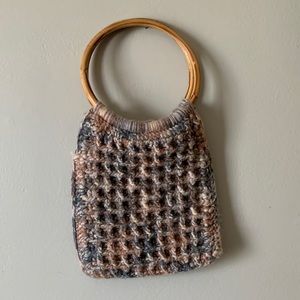 Small knit purse